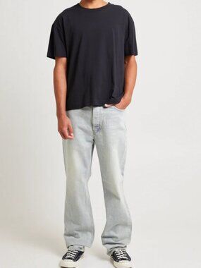 NEUW River Relaxed Straight Jeans Men’s 36x32 NWT Light Wash Australian Denim